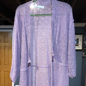 Purple Cardigan